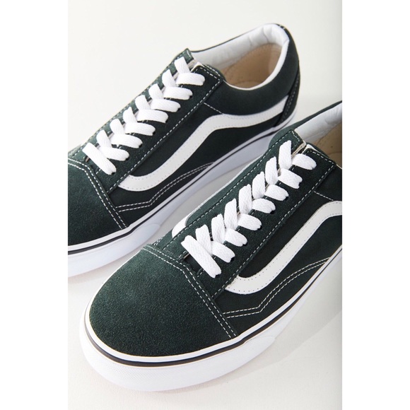 dark green high top vans